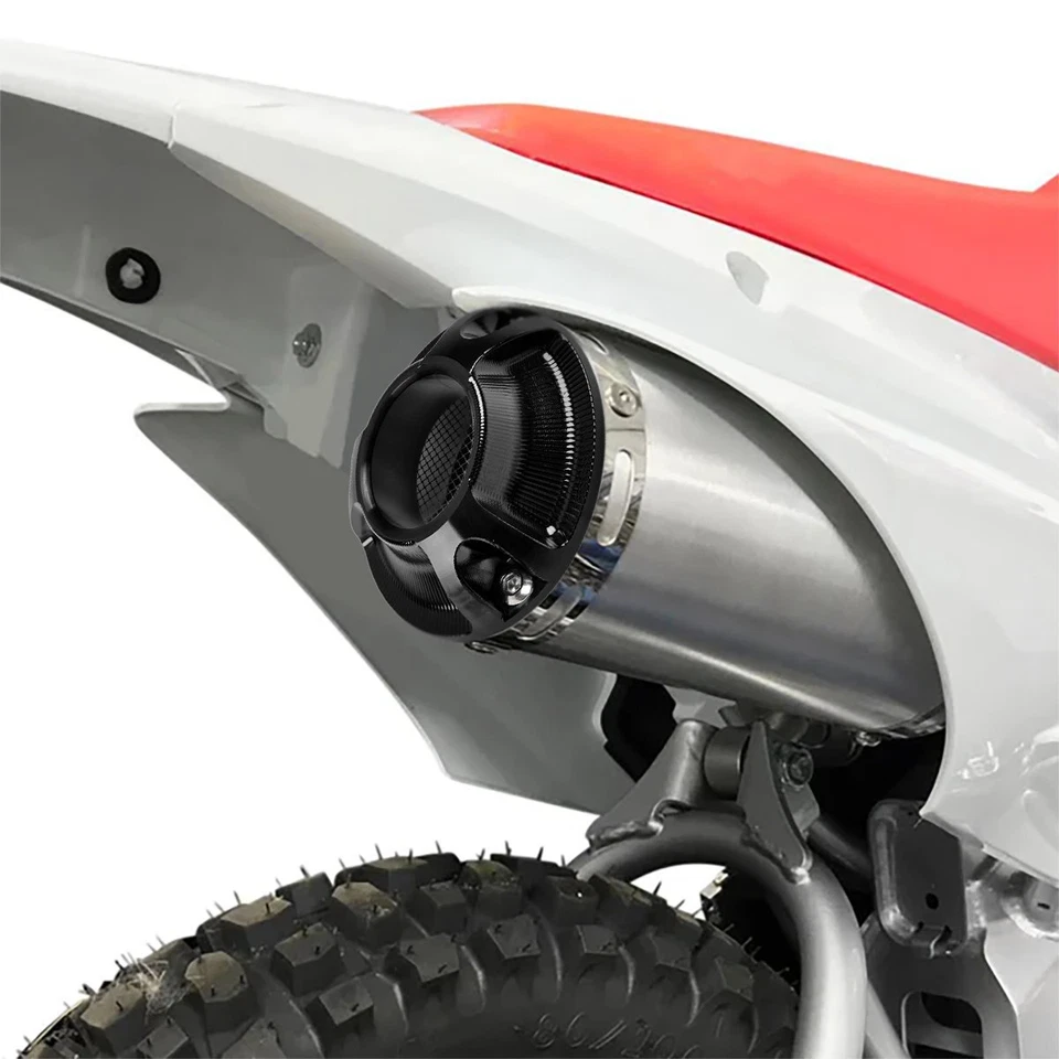 PARA HONDA CRF100F CRF 110F SILENCIADOR ESCAPE POTENCIA PUNTA CON PANTALLA ANTICHISPAS EE. UU. Foto 4 de 4