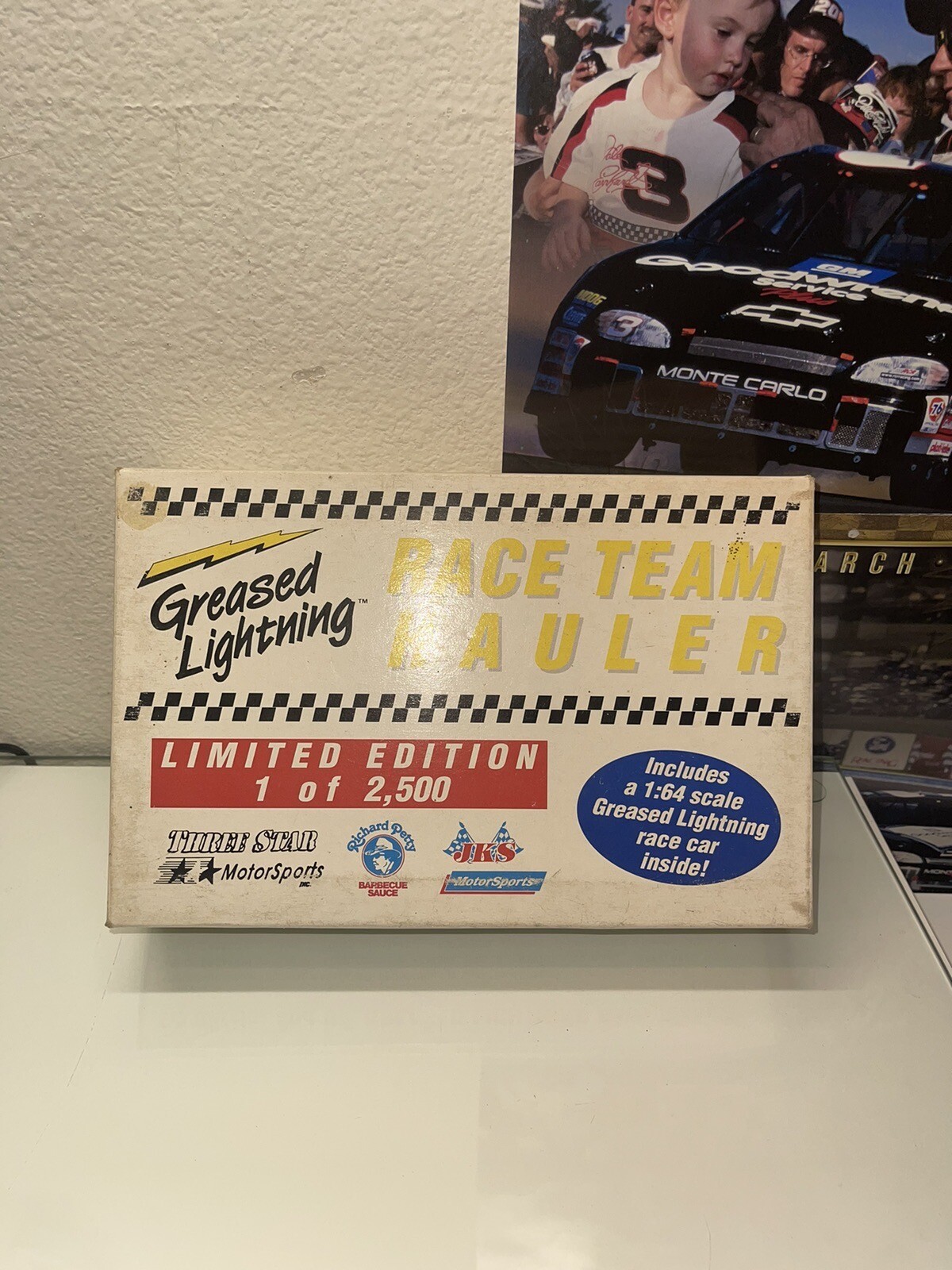 Greased Lightning Race Team Hauler 1/64 Scale Limited Edition Ed Berrier And Car eBay
