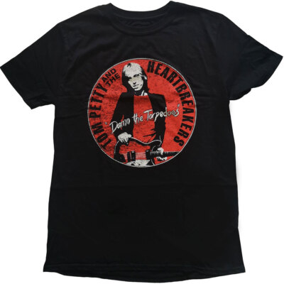 Tom Petty Damn The Torpedoes Official Merchandise T-Shirt M/L/XL Neu