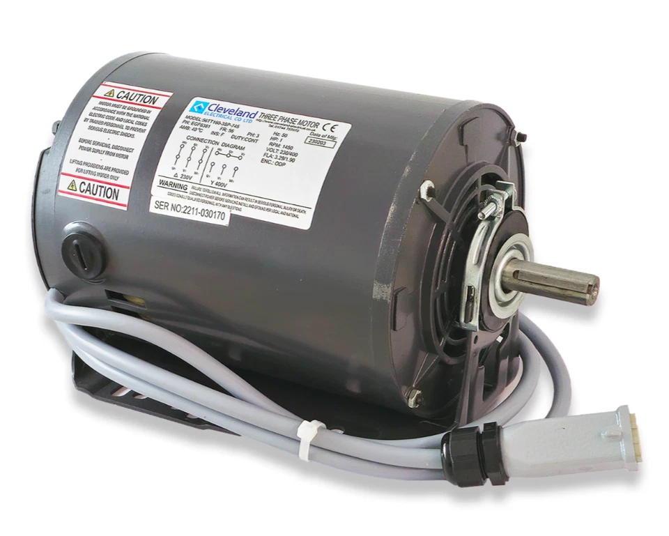 Myford lathe / Newton Tesla AV750 control box with pre wired 220v 1HP motor - Image 3 of 4