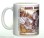 Ceramic mug featuring Marx Daniel Boone Frontier Play Set