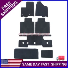 7x For Toyota Sienna 2013-2020 Front & Rear Floor Mats Carpet Replacement Velour