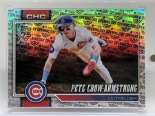 2026 Topps Series 1 Celebration Opening Day Foil Pete Crow-Armstrong #196 Cubs