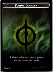 Poison Counter Token #14 Phyrexia: All Will Be One