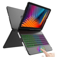 Keyboard Case for iPad Air 11-inch M3 2025 / M2 2024 iPad Pro 11 Black