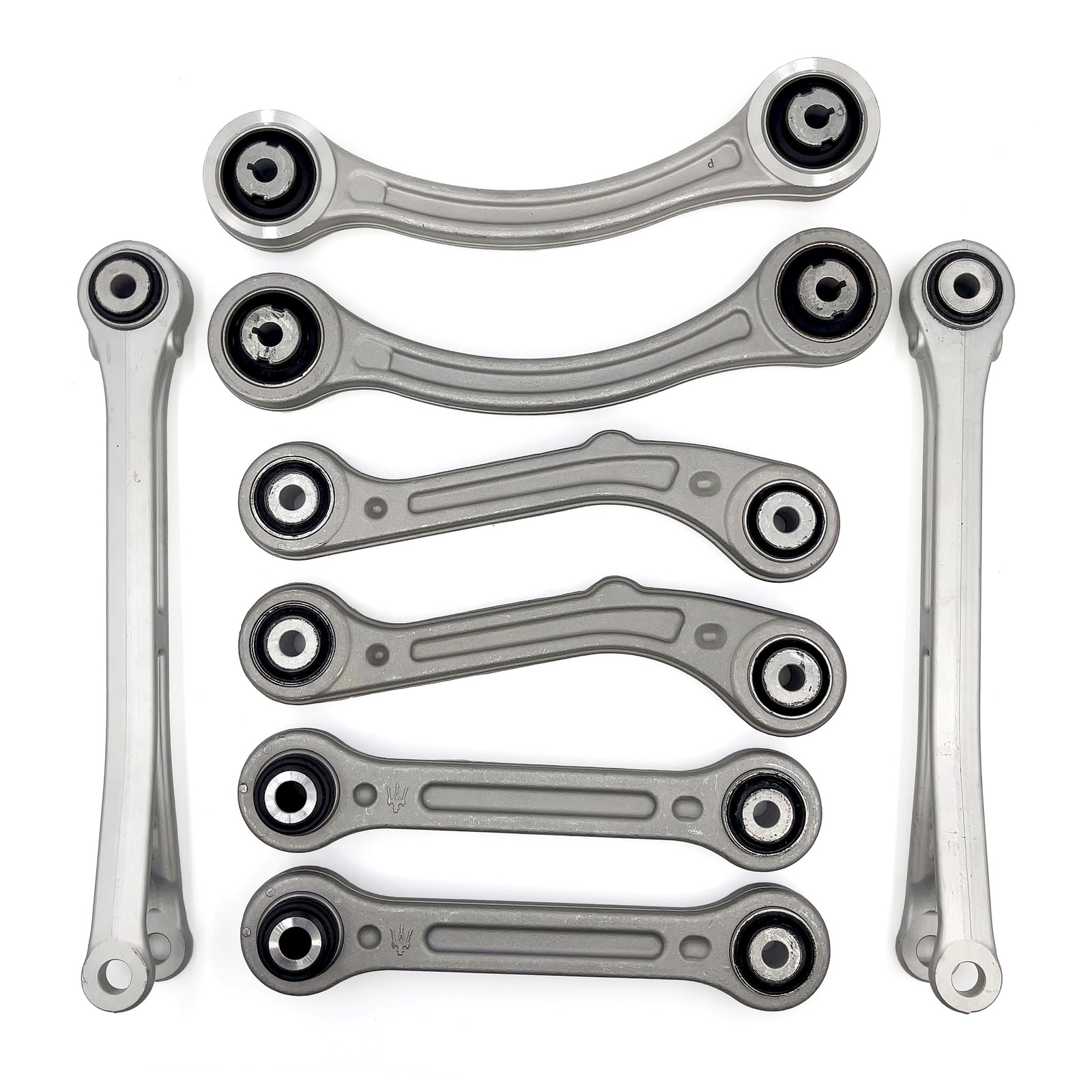 Rear Control Arm Kit 8Pcs For 14-22 Maserati Ghibli Quattroporte 3.0/3.8L