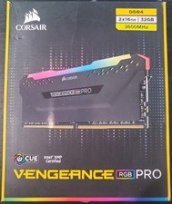 Corsair Vengeance RGB Pro 32GB 2x16GB DDR4 3600MHz CMW32GX4M2D3600C18 