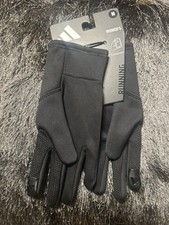 Adidas TouchScreen Glove Black M New