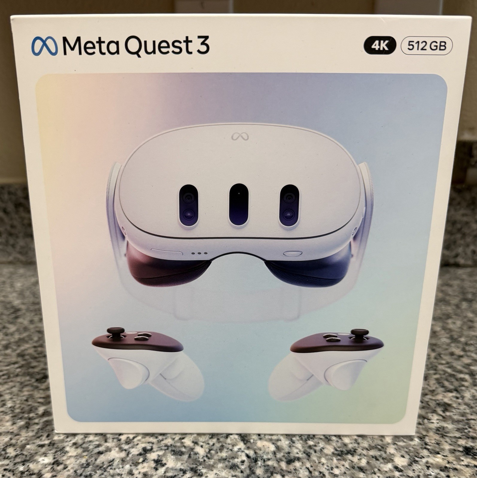 New! Meta Quest 3 4K 512 GB VR Headset Console Sealed Virtual AI Reality Wifi