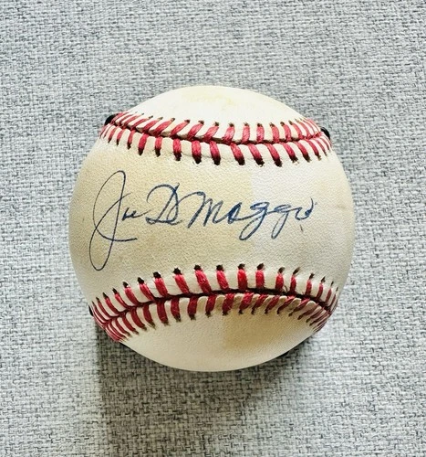 Joe DiMaggio Single Signed Baseball - Goldin Cert + Beckett Signature Review