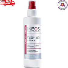 INEOS - Sanitiser Spray (250 ml) - Antibacterial Hand - 75% Pharma... 