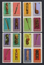 AITUTAKI #195a-207a MINT, NH