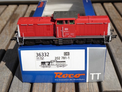 Roco 36332 TT Diesellok BR 202 781-1 - V 100 der DB AG Epoche 5 mit LED+DSS OVP | Condition: Gebraucht