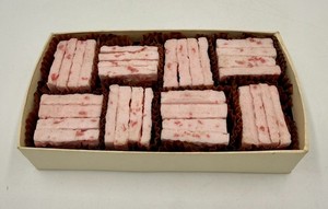 Artificial Box Display Fannie May Candy Counter  Peppermint Ice - Plastic candy
