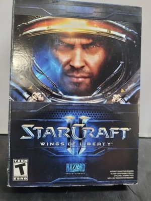 StarCraft II: Wings of Liberty W/ Box PC CD