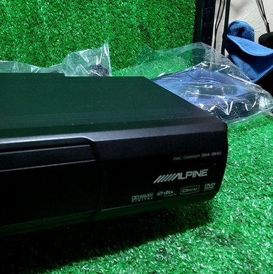 Alpine DHA-S690 6 Disc DVD CD Changer Ai-NET Remote Magazine DivX