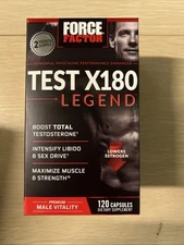 Force Factor Test X180 Legend ~ Test Booster Muscle Builder ~ 120 caps Exp 09/29