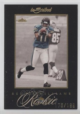 2004 Fleer inScribed Black Border Gold /199 Reggie Williams #81 Rookie RC 0f21