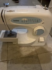 Brother XL 2120 Electric Sewing Machine with Foot Pedal Operated in White
