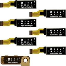 OLED LCD Display Module 0.91 Inch 4 Wire SPI Serial OLED Screen 128x32 3.3V 4.2V