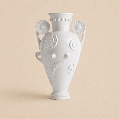 L Objet Pantheon Persephone Amphora - White