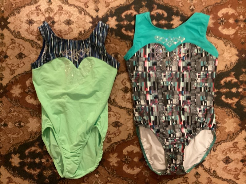 GIRLS AL UNITED ALL AROUND GYMNASTICS LEOTARD LOT 15 & UP