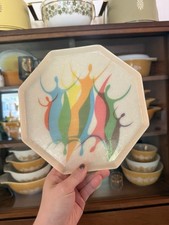 Vintage Rainbow People Figures Fiberglass Pla...