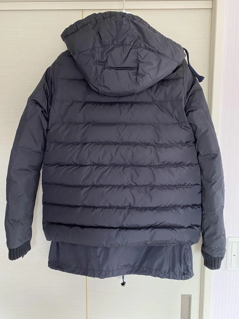 Moncler Piumino Borchie Cappuccio Navy Donna M Edizione Limitata Raro Modello Piumino Ja