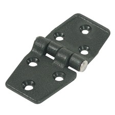 Whitecap Door Hinge - Black Nylon - 1-1/2 x 3...
