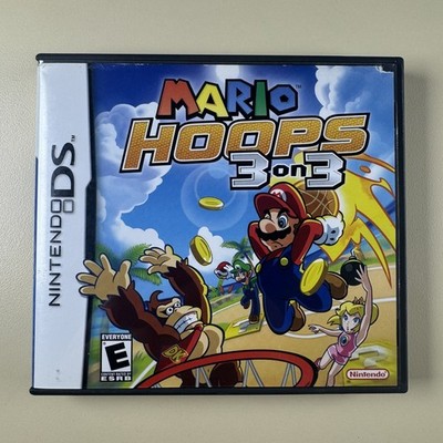 Mario Hoops 3 on 3 [Nintendo DS-CIB-Tested]