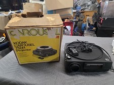 Kodak Carousel 750H Slide Projector With Remote, Original Box
