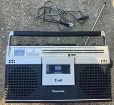 Panasonic RS-462S FM./AM/FM Stereo Cassette Recorder Boombox Portable Radio