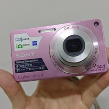 Pink SONY Cyber-Shot DSC-W350 Digital Camera 4x Optical Zoom 14.1MP English