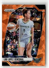 Lou Lopez Senechal 2024 Panini Prizm WNBA #121 Ice Orange Prizms