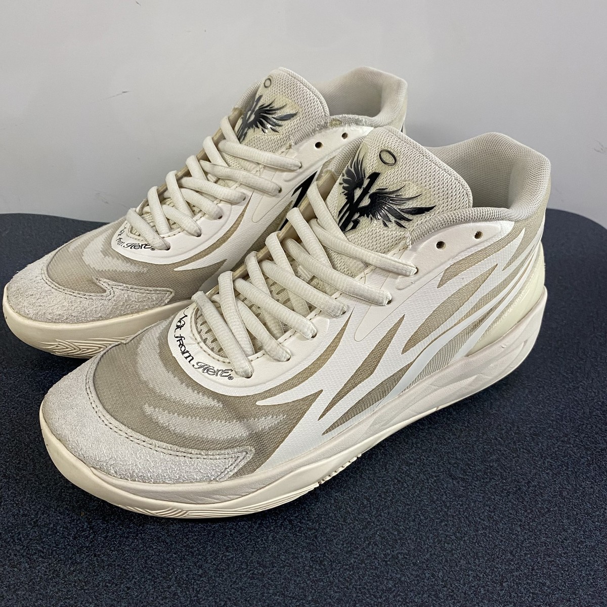Puma MB.02 Shoes Mens Size 8.5 LaMelo Ball Whispers