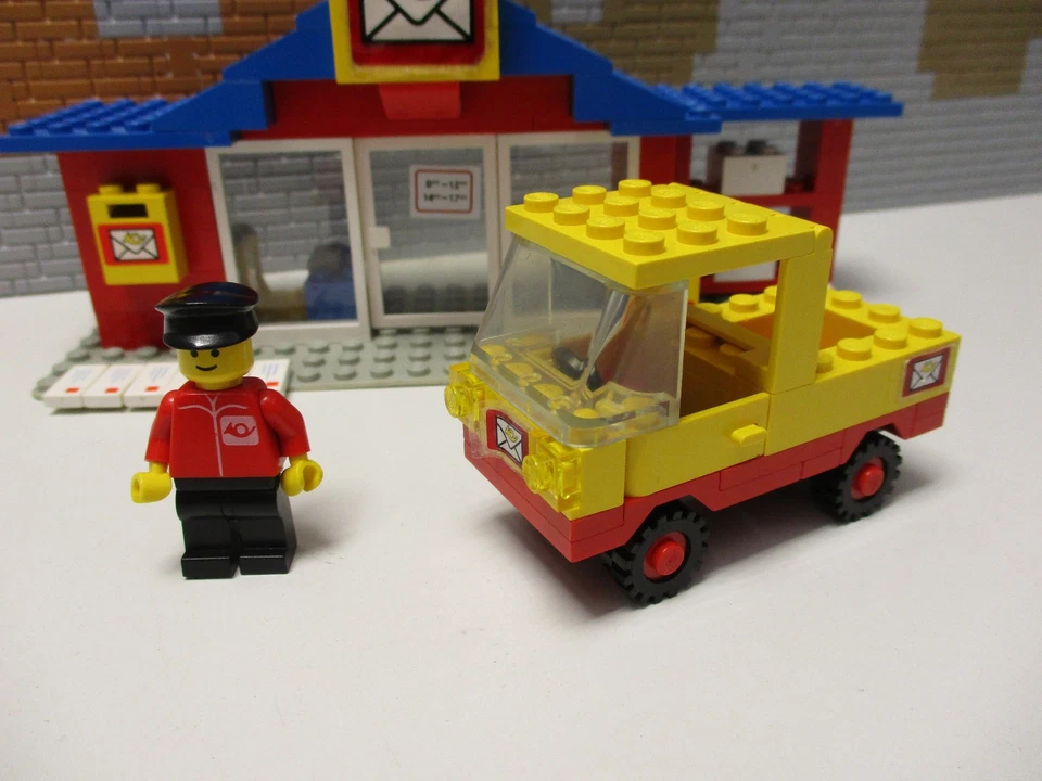 ( AH 3 ) Lego 6362  Postamt / Post Office OVP &  BA - Bild 3 von 4