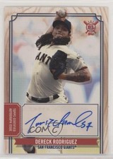 2019 Topps Big League Big League Auto Dereck Rodriguez #BLA-DR Auto fl4