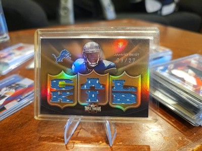 2010 Topps Triple Threads Relics Game /27 Jahvid Best #TTR-20 Cal KID