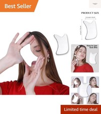 Stainless Steel Gua Sha Tool Metal Gua Sha for Face, Neck Body Reduces ...