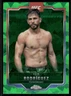 2025 Topps Chrome Sapphire Edition UFC #95 Yair Rodríguez Green Sapphire #/75
