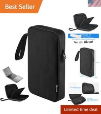 Chic Black Travel Case for Wireless Keyboards - Compact Waterproof Protection