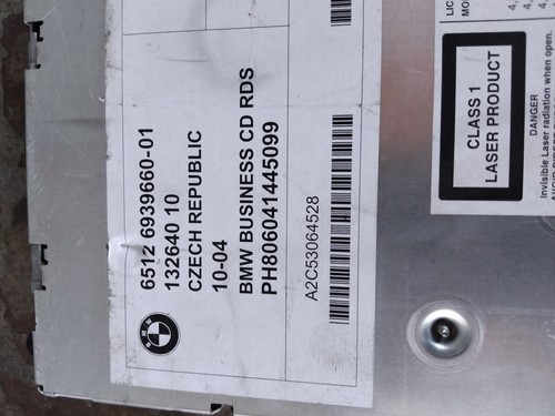 BMW E46 Business CD Player/Stereo 6939660 - WR/S4 #5 - Picture 7 of 7