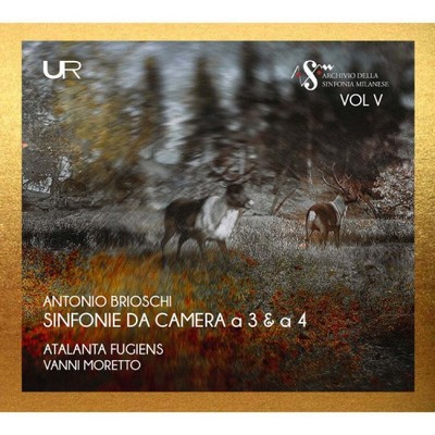 Antonio Brioschi: Sinfonie Da Camera a 3 & a 4 by Antonio Brioschi