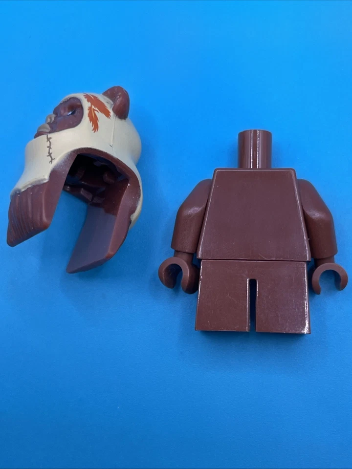 Lego Star Wars Ewok Paploo Minifigura 8038 Foto 4 de 4