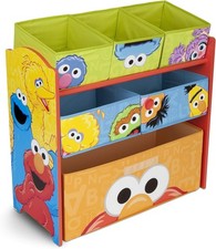 Multi-Bin Toy Organizer, Sesame Street
