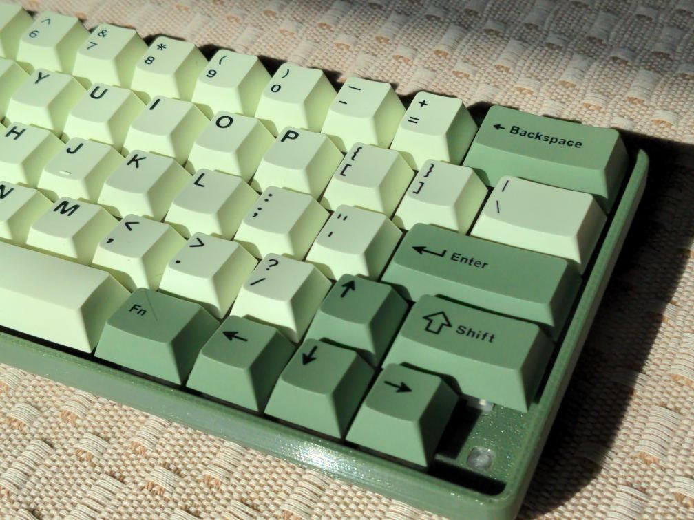 Matcha 3D Printed Mechanical Keyboard: Great Sound+Feel, Lin