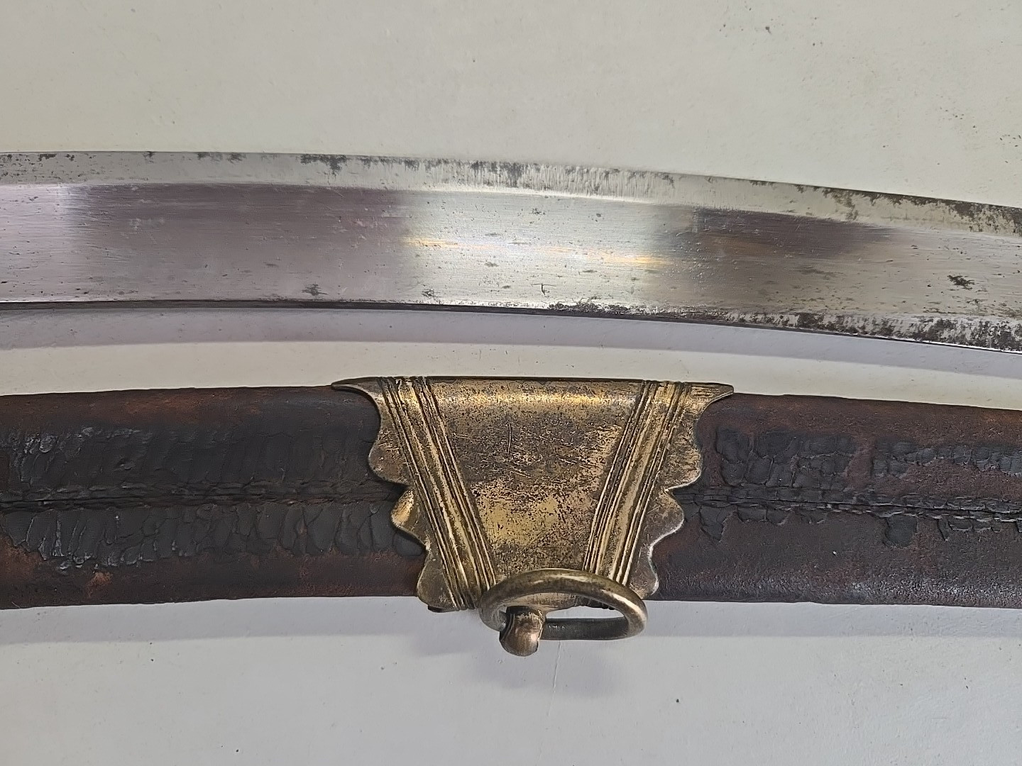 Napoleonic Wars British Pattern 1803 Infantry Officers Sword w/Scabbard - Etched