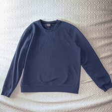 Eddie Bauer Heavyweight Crew Neck Sweatshirt Men  s Navy Pullover XXL
