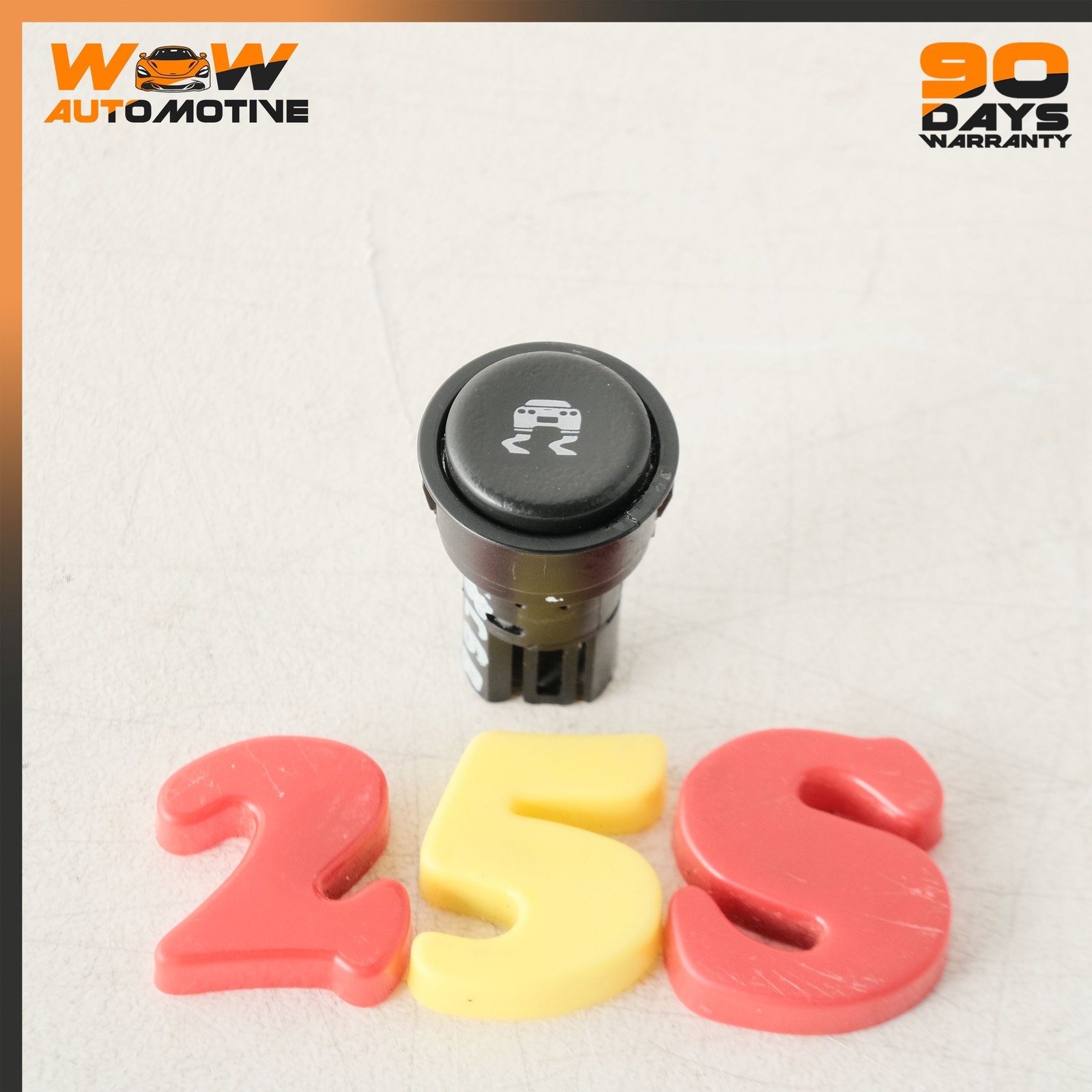05-11 CHEVROLET CORVETTE C6 ELECTRONIC TRACTION CONTROL BUTTON SWITCH BLACK OEM