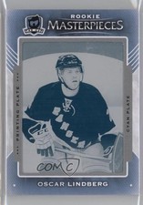 2015 Trilogy Rookie Premiere Printing Plate Cyan 1/1 Oscar Lindberg #TRI-103 g0n